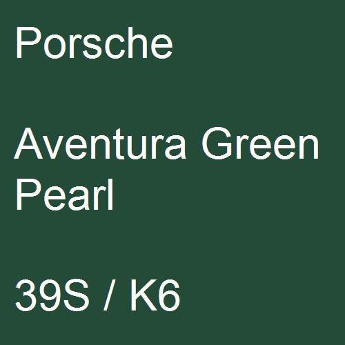 Porsche, Aventura Green Pearl, 39S / K6.